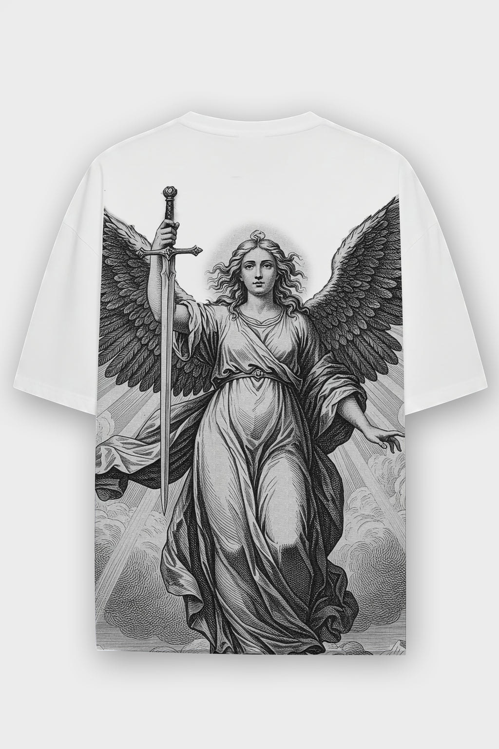 Camiseta "Lock In With God" Doble Cara - Diseño Grabado Clásico