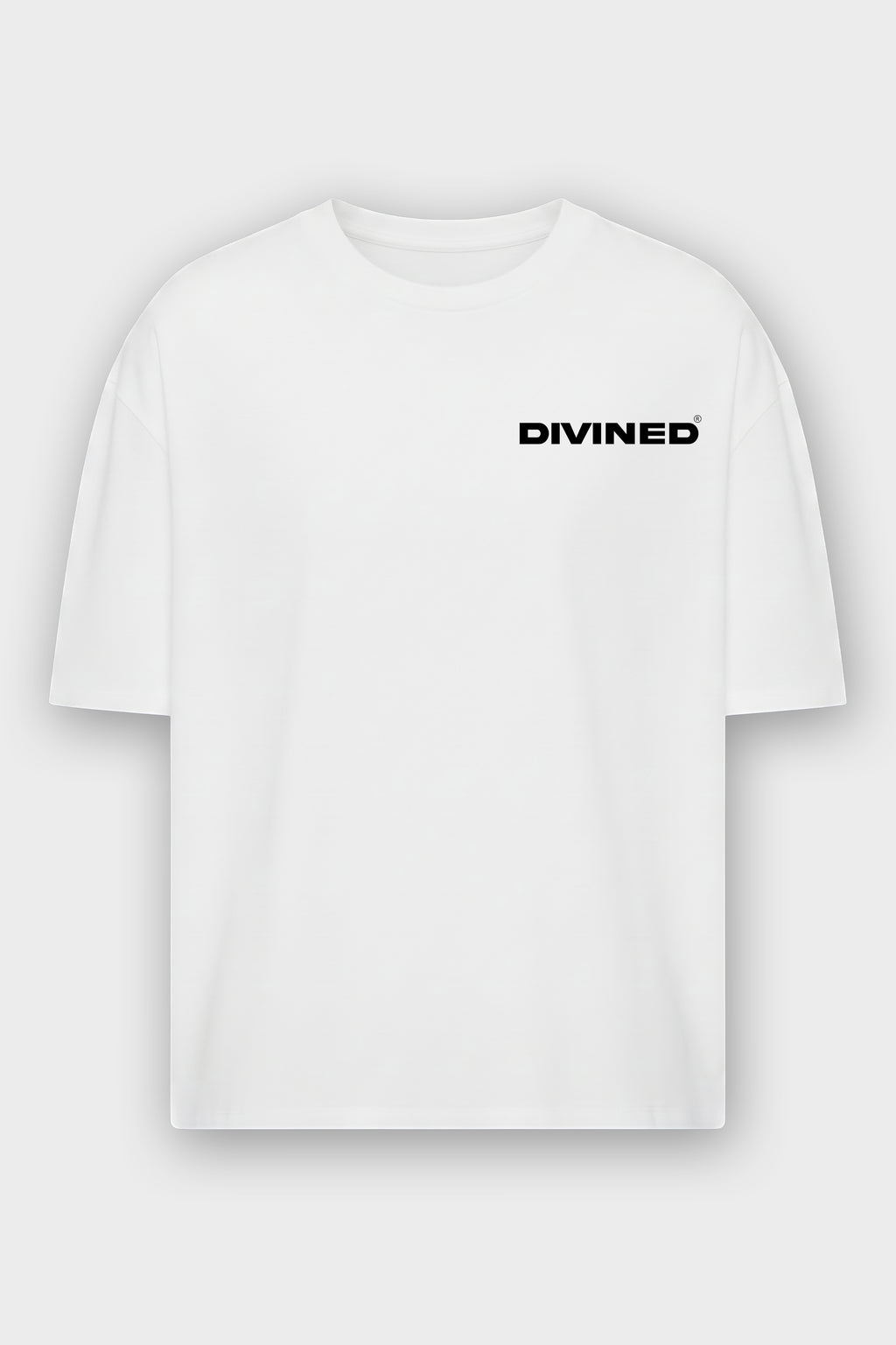 Camiseta Oversized Divine Rich Blanca